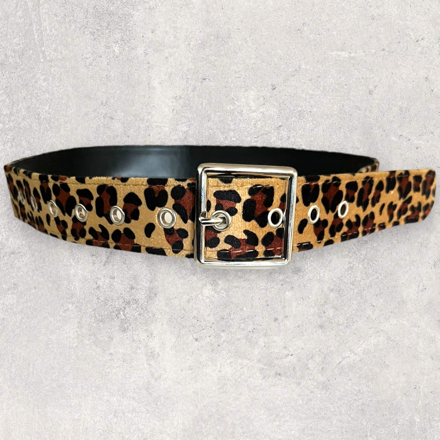 Leopard Print Belt