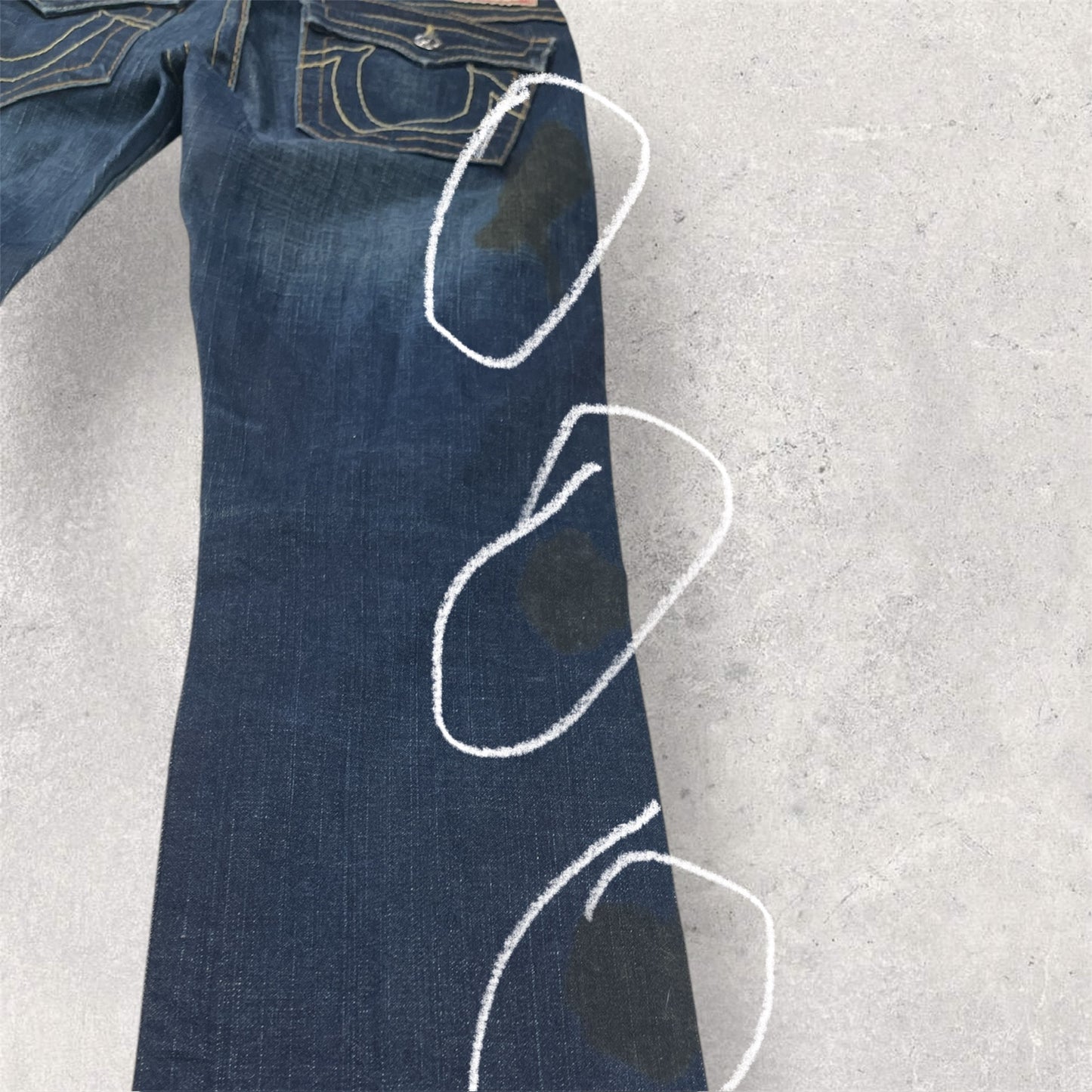 True Religion Billy Bootcut Jeans - Size 30W