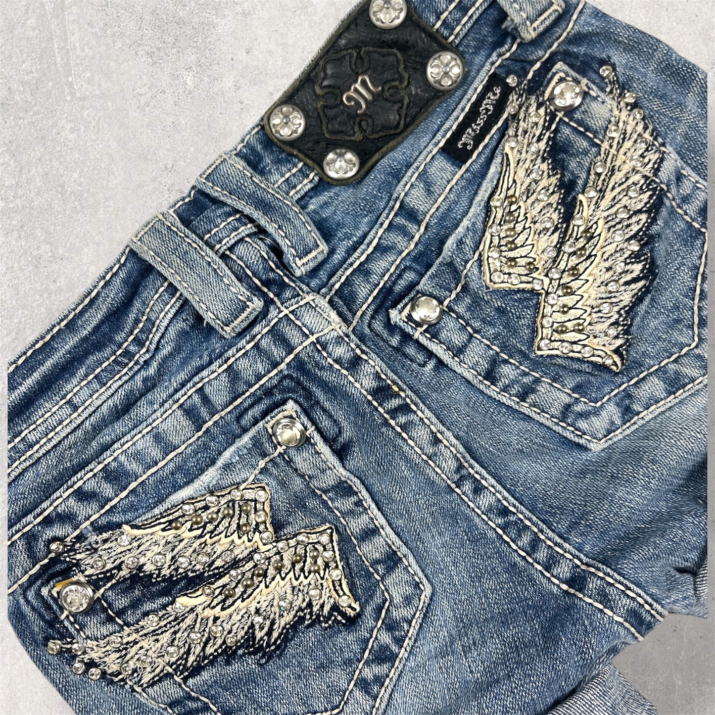 Miss Me Shorts - Size 12 W (Actually bigger)