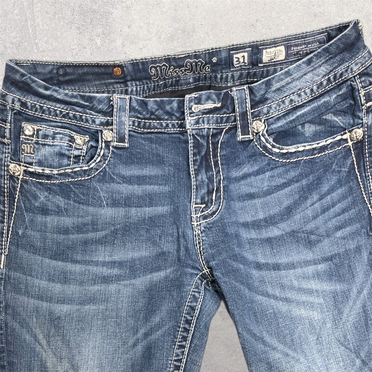 Miss Me Bootcut Jeans - Size 31W