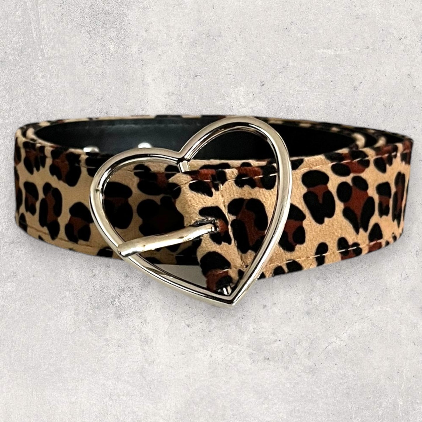 Leopard Print Heart Belt β€οΈ π