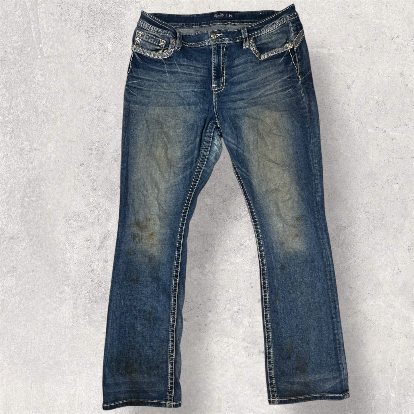 Miss Me Bootcut Jeans - Size 34