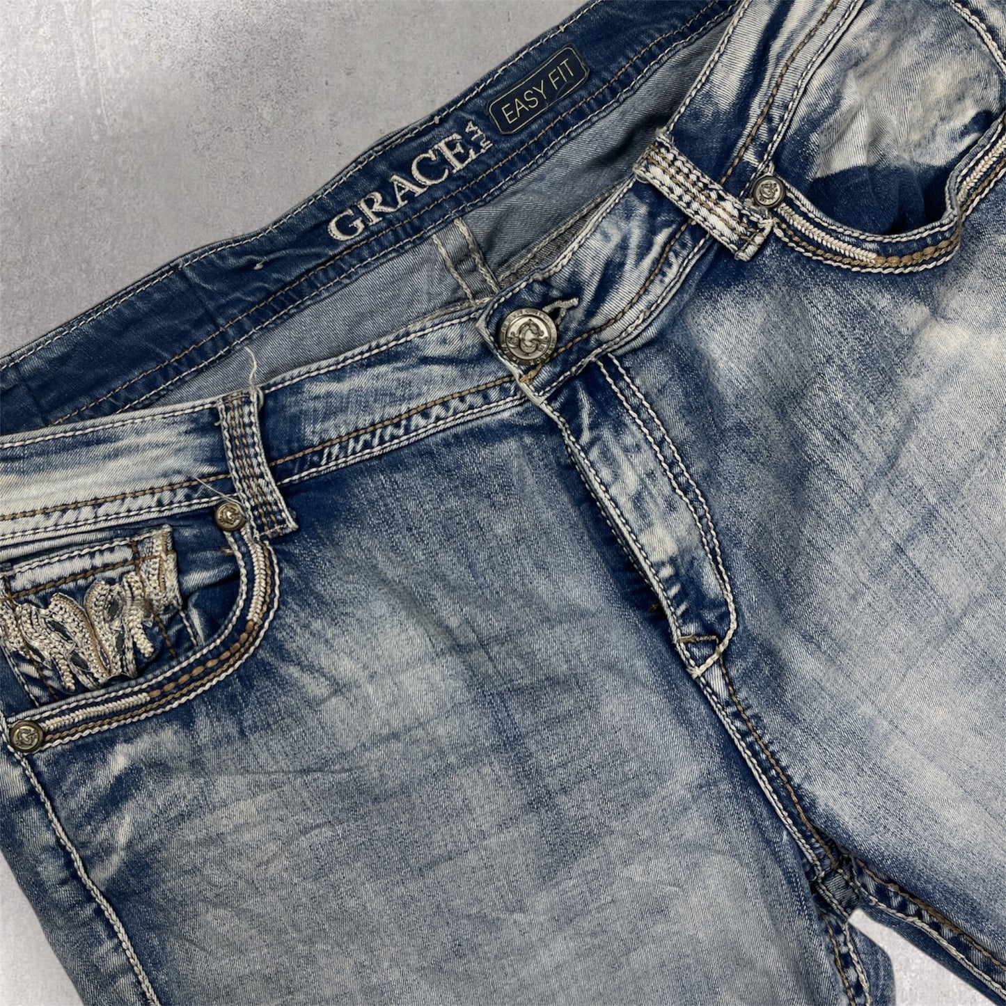 Y2K Bootcut Jeans - Size 32 W