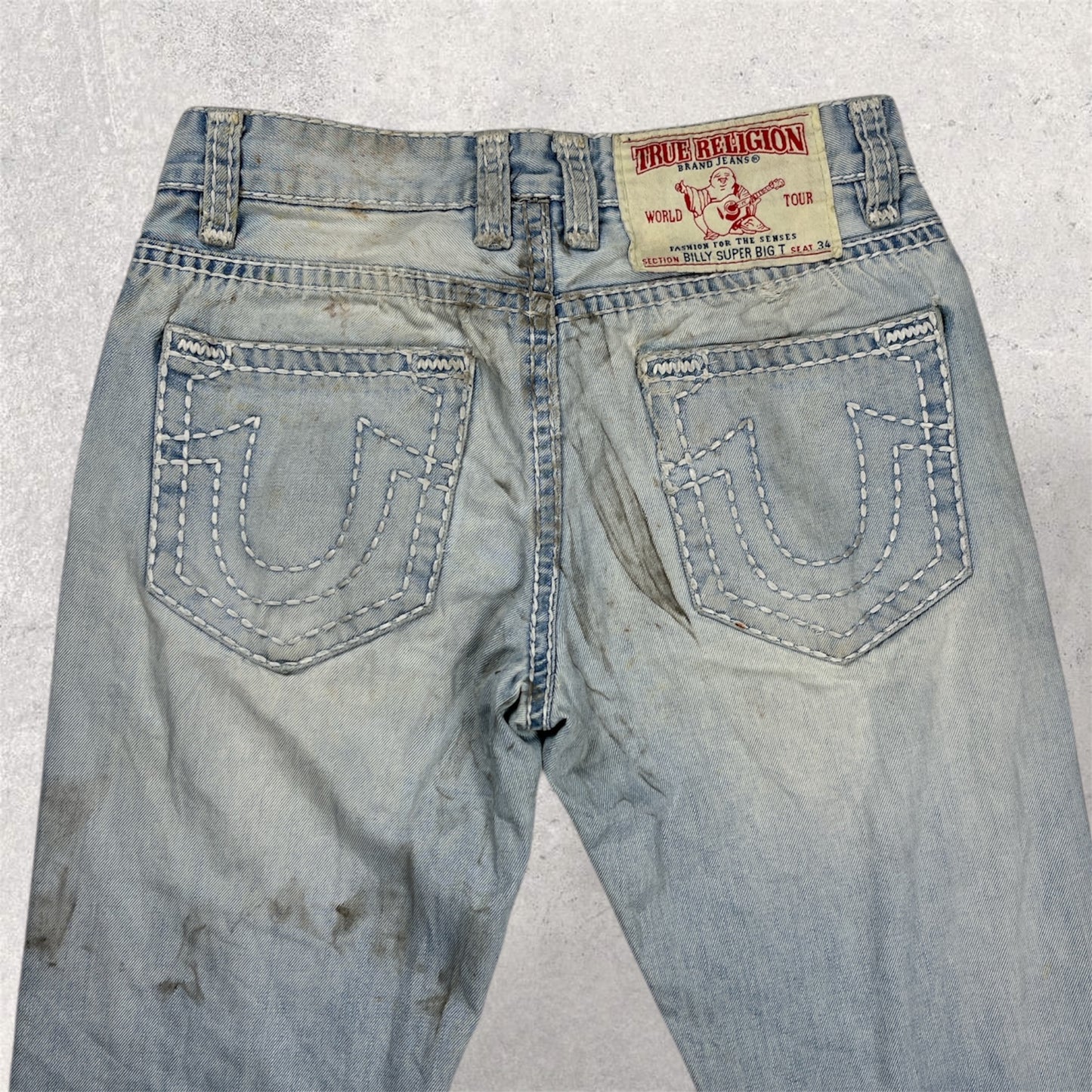 True Religion Billy Super Big T - Size 30 W