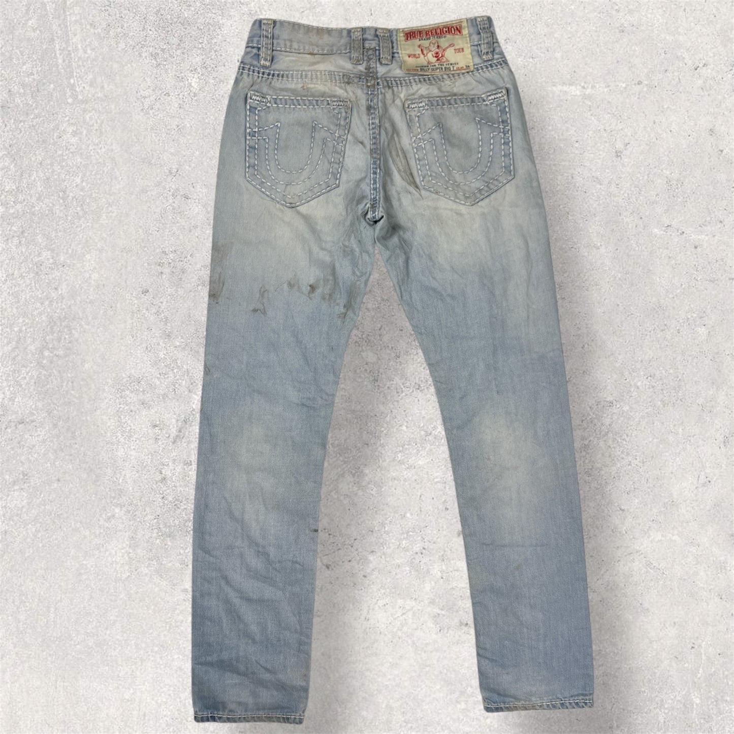 True Religion Billy Super Big T - Size 30 W