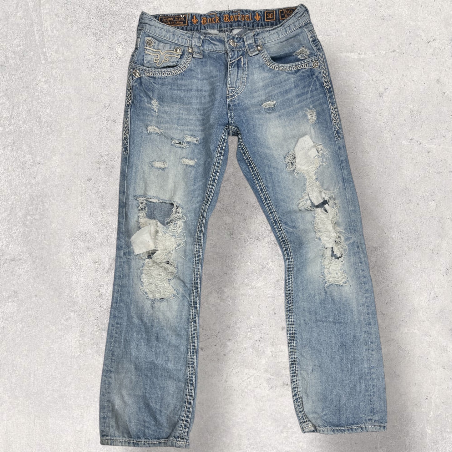 Rock Revival Bootcut Jeans - Size 39 cm waist
