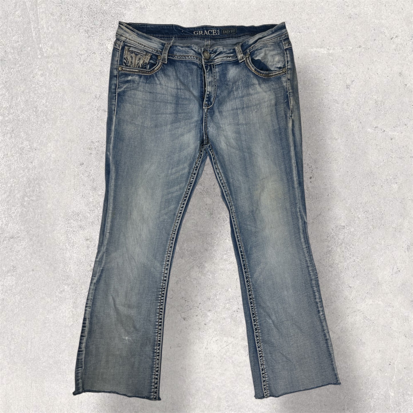 Y2K Bootcut Jeans - Size 32 W