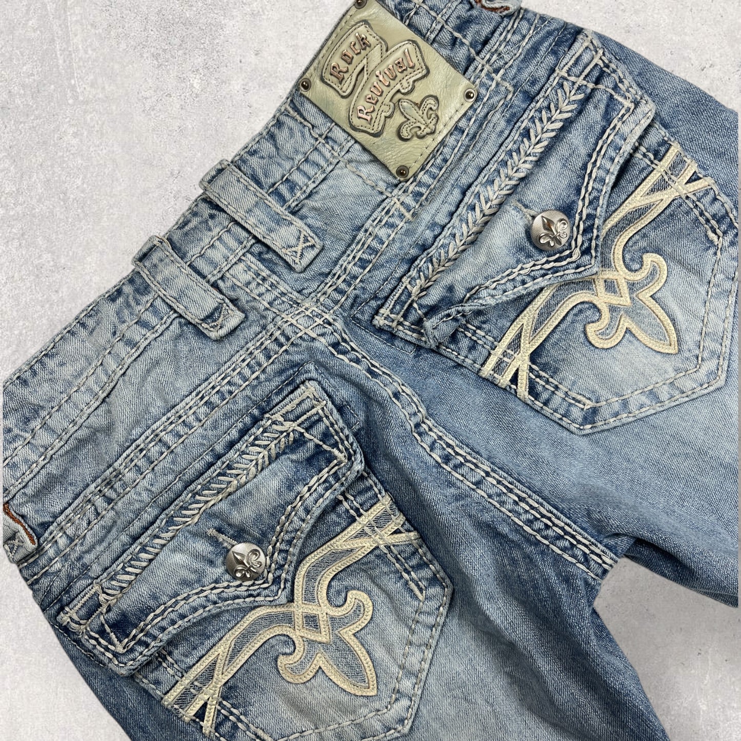 Rock Revival Bootcut Jeans - Size 39 cm waist
