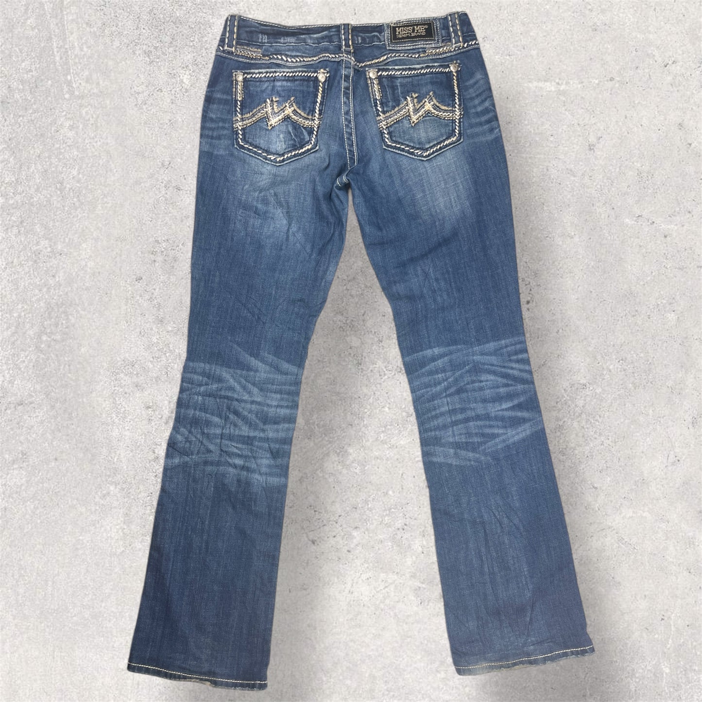 Miss Me Easy Bootcut Jeans, Size 28W