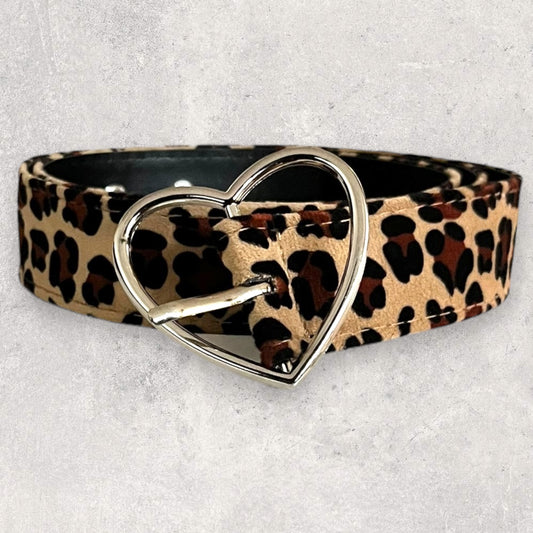 Leopard Print Heart Belt ❤️ 🐆