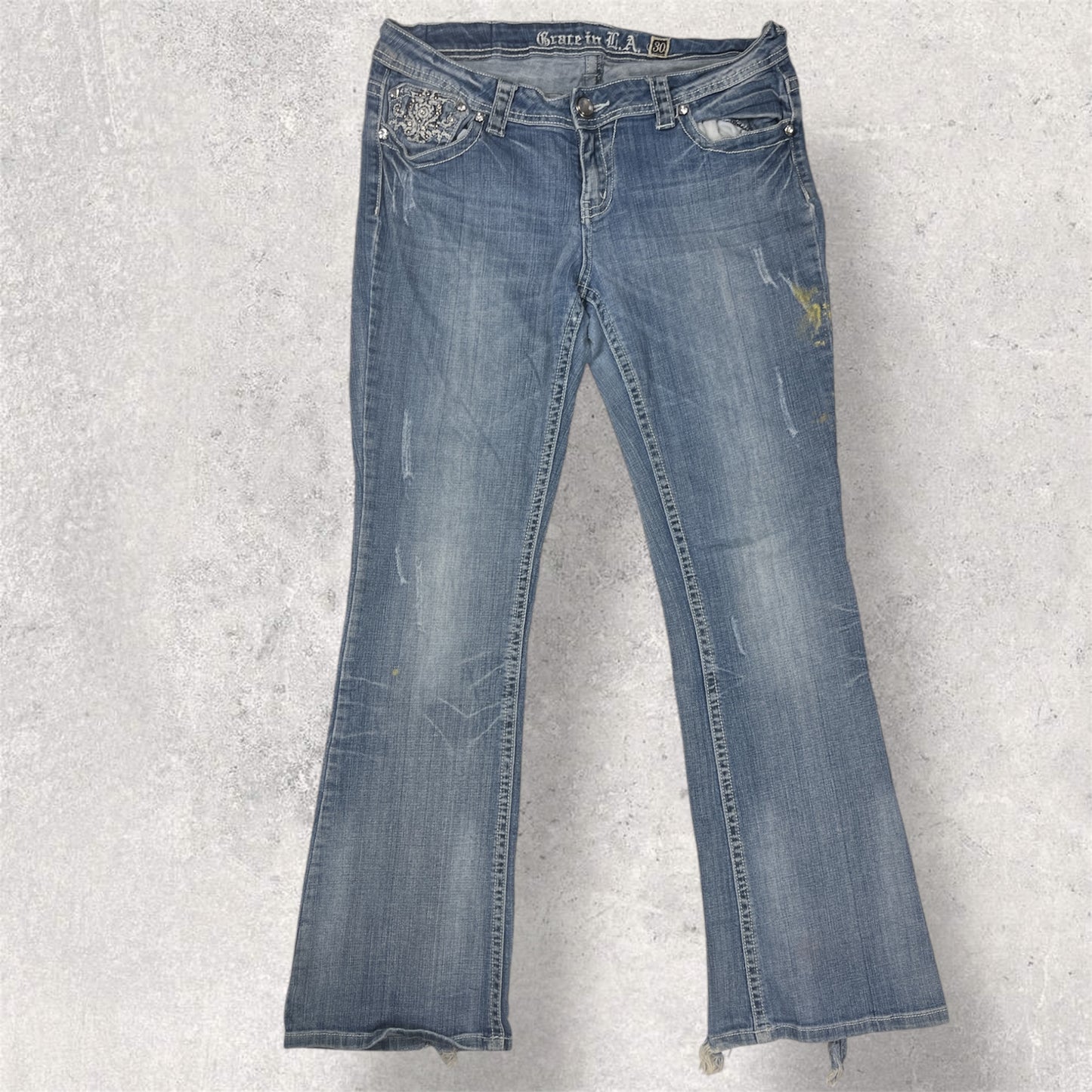 Y2k Bootcut Jeans - Size 30 W