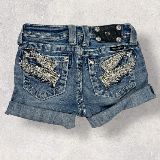 Miss Me Shorts - Size 12 W (Actually bigger)