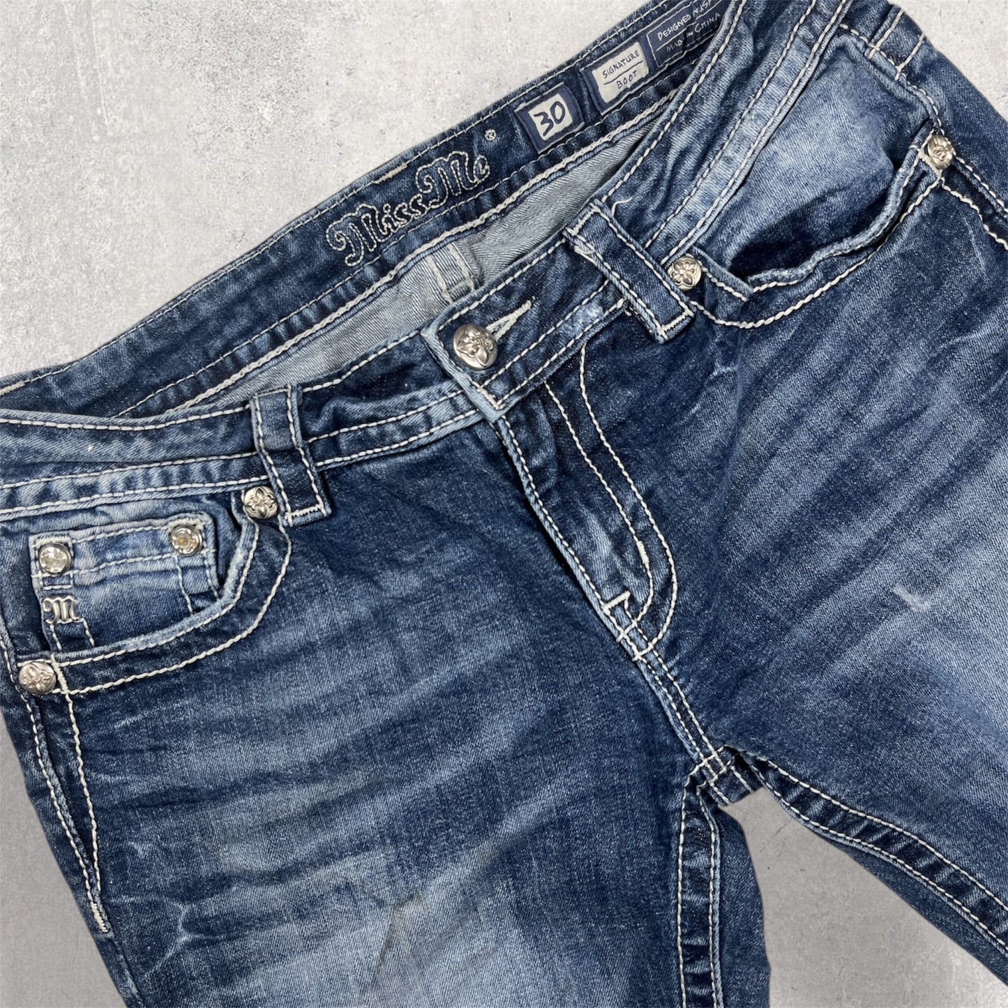 Miss Me Bootcut Jeans - Size 30 W