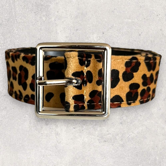 Leopard Print Belt