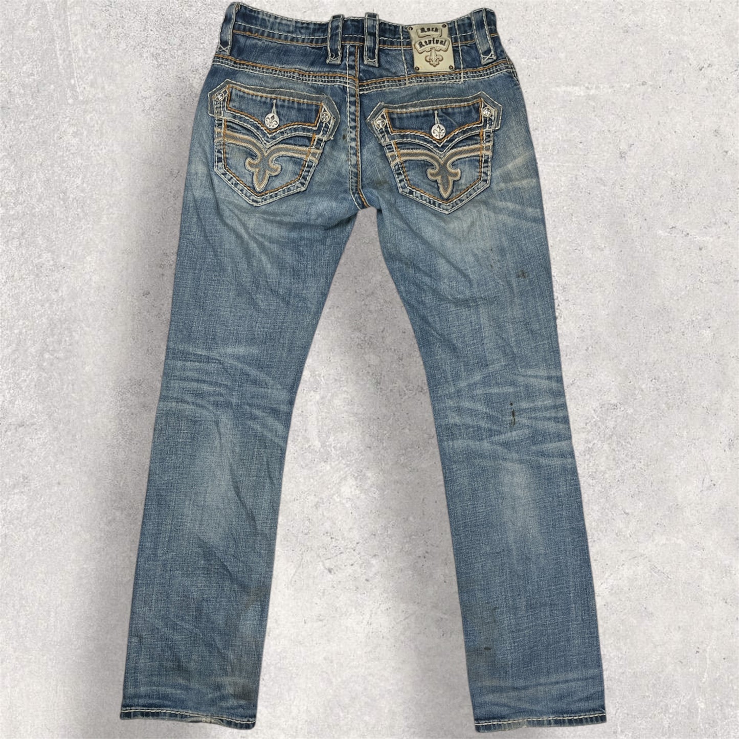 Mens Rock Revival Jeans - Size 30 W