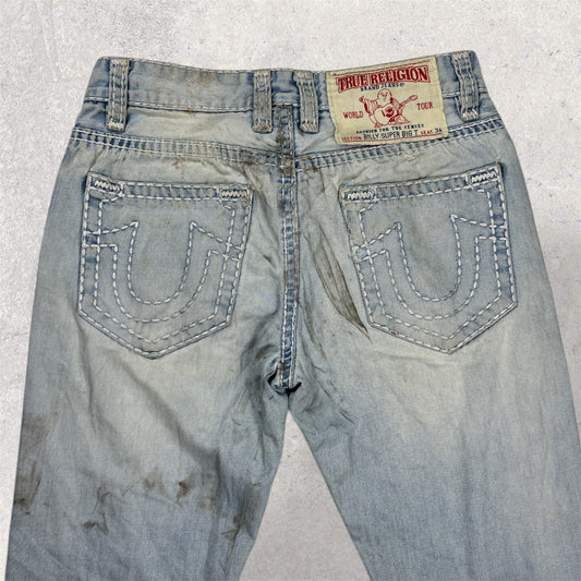True Religion Billy Super Big T - Size 30 W